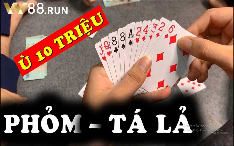 Luật cơ bản của trò chơi Phỏm tại W88