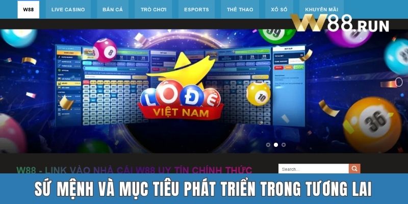 Sứ mệnh và mục tiêu phát triển trong tương lai